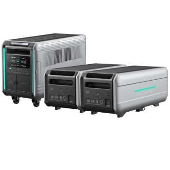 Zendure Powerstation SuperBase V 4600 + 2x Satellitenbatterie 13,8 kWh